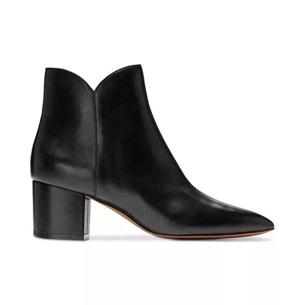 Cole Haan Black Women's Elyse Pointed-Toe Dress Booties Size 5B NEW! - Picture 2 of 11